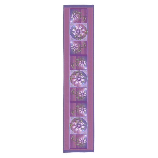 砂漠の花 ショートテーブルランナー (正面)