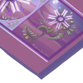 砂漠の花 ショートテーブルランナー (コーナー)