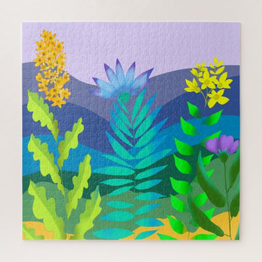 砂漠の花 ジグソーパズル (縦)