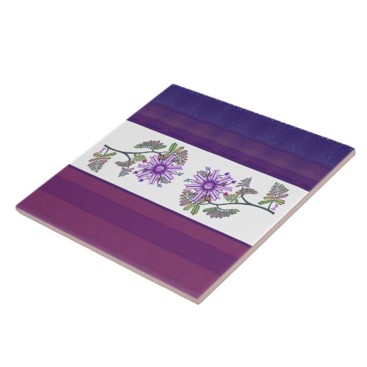 砂漠の花 タイル (側面)