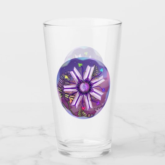 砂漠の花 タンブラーグラス (正面)