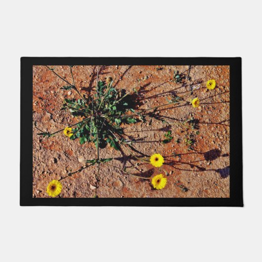 砂漠の花 ドアマット (正面)