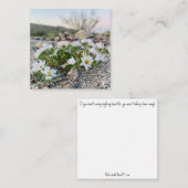 砂漠の花 ノートカード (正面/裏面)