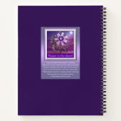 砂漠の花 ノートブック (裏面)