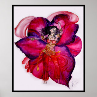 砂漠の花 ポスター