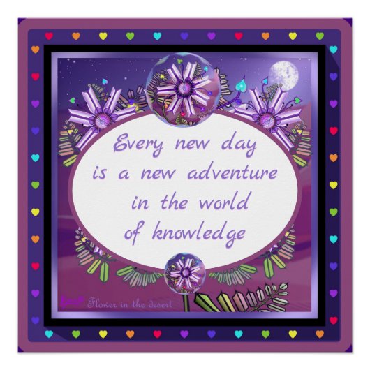 砂漠の花 ポスター (正面)