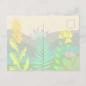 砂漠の花 ポストカード (裏面)