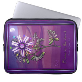 砂漠の花 ラップトップスリーブ