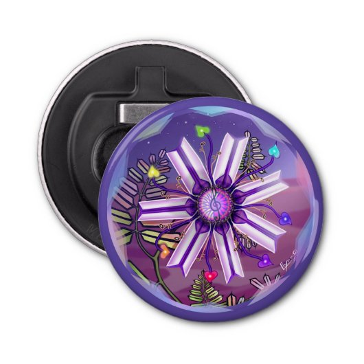 砂漠の花 栓抜き (正面)