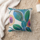 砂漠の花，水彩，オリジナルアートモダン, クッション (ブランケット)