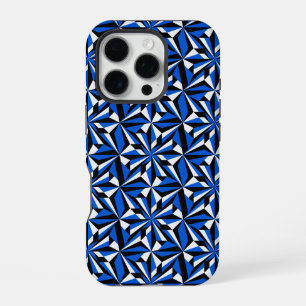 砂漠の花(青) iPhone 16 PROケース