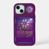 砂漠の花 iPhone 15ケース (裏面)