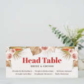 砂漠の花bohoあなたの座席カードを見つける メニュー (スタンド正面)