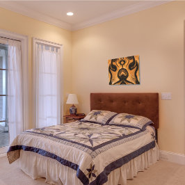 砂漠の茶色の抽象的なストレッチキャンバスプリント キャンバスプリント