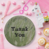 砂漠の草の感謝 ペーパープレート (パーティー)