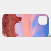 砂漠の谷を強い風で覆う Case-Mate iPhoneケース (裏面 (横))