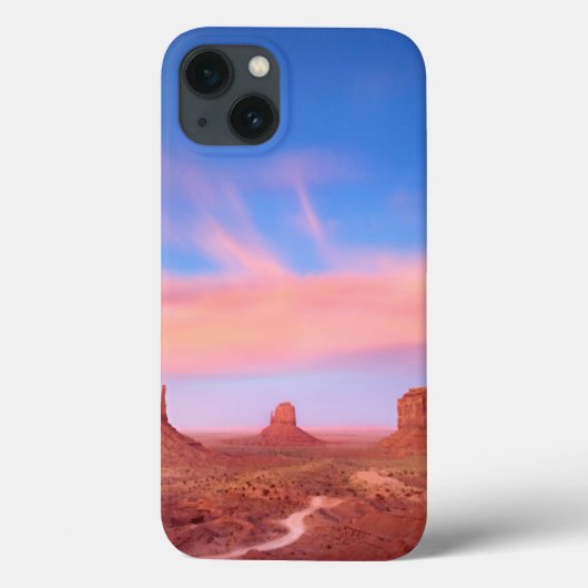 砂漠の谷を強い風で覆う Case-Mate iPhoneケース (裏面)