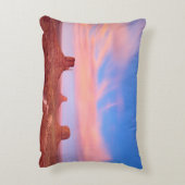 砂漠の谷上の強風 アクセントクッション (裏面(縦))