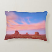 砂漠の谷上の強風 アクセントクッション (裏面)