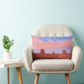 砂漠の谷上の強風 ランバークッション (椅子)