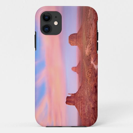 砂漠の谷上の強風 Case-Mate iPhoneケース (裏面)