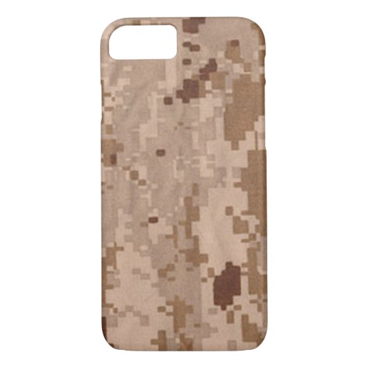 砂漠の軍のカムフラージュ Case-Mate iPhoneケース (裏面)