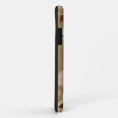 砂漠の迷彩柄 – ブラウンカモフラージュ Case-Mate iPhoneケース (裏面/右)