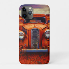 砂漠の遺物：ヴィンテージカー忘れ iPhone 11 PROケース
