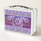 砂漠の金属弁当箱の花 メタルランチボックス (裏面)