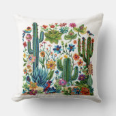 砂漠の開花カッティクレッシェンド クッション (正面)