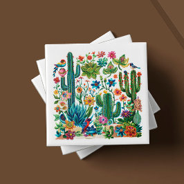 砂漠の開花カッティクレッシェンド タイル