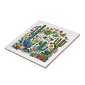 砂漠の開花カッティクレッシェンド タイル (側面)