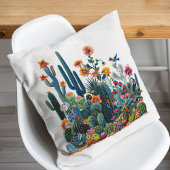 砂漠の開花緑豊かなミラージュ クッション