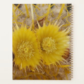 砂漠の開花鮮やかサボテンの花 プランナー手帳 (裏面)