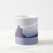 砂漠の青 コーヒーマグカップ (中央)