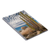 砂漠の風光明媚なサボテン ノートブック (右側)