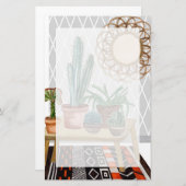 砂漠の風化工IV 便箋 (正面/裏面)