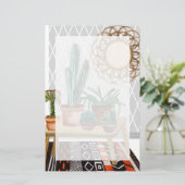 砂漠の風化工IV 便箋 (スタンド正面)