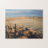 砂漠の風景の石化された森の写真 ジグソーパズル (横)