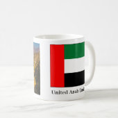 砂漠の風景の美しい コーヒーマグカップ (正面右)