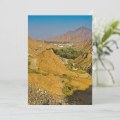 砂漠の風景の美しい シーズンカード (スタンド正面)