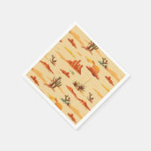 砂漠の風景アリゾナのパターン スタンダードカクテルナプキン (角)