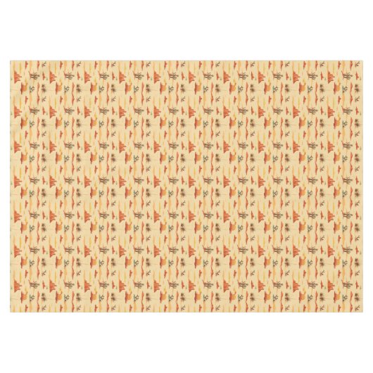 砂漠の風景アリゾナのパターン テーブルクロス (正面(横))