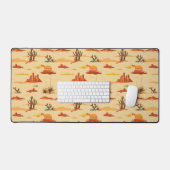 砂漠の風景アリゾナのパターン デスクマット (キーボード&マウス)