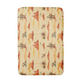 砂漠の風景アリゾナのパターン バスマット (正面縦)