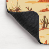 砂漠の風景アリゾナのパターン マウスパッド (コーナー)