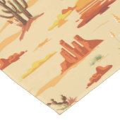 砂漠の風景アリゾナのパターン ミディアムテーブルランナー (コーナー)