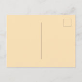 砂漠の風景レトロテラコッタ結婚ズ インビテーションポストカード (裏面)