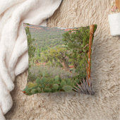 砂漠の風景，セドナ,自然，サボテン， クッション (ブランケット)