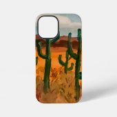 砂漠の風景 iPhoneケース (裏面)